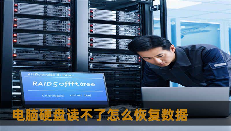 电脑硬盘读不了怎么恢复数据