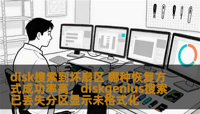 disk搜索到坏扇区 哪种恢复方式成功率高，diskgenius搜索已丢失分区显示未格式化