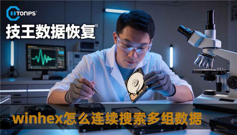 winhex怎么连续搜索多组数据 winhex怎么连续搜索多组数据