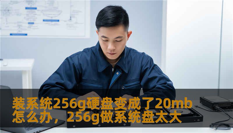 装系统256g硬盘变成了20mb怎么办，256g做系统盘太大