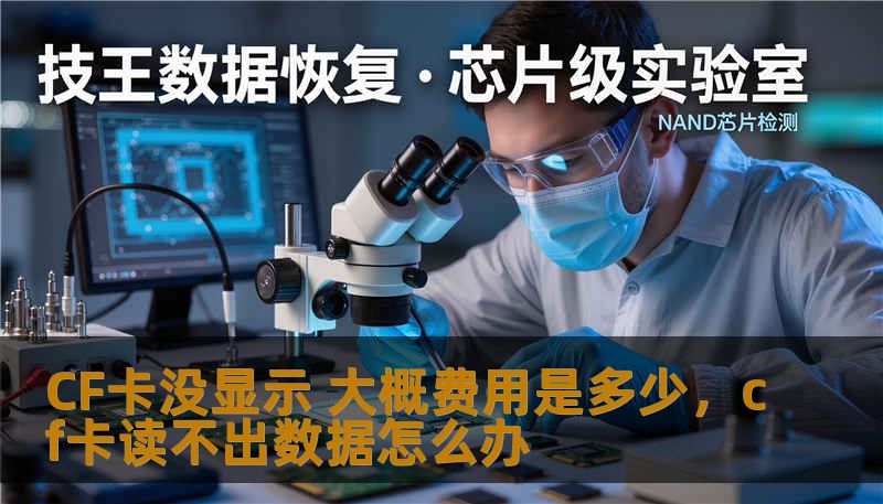 CF卡没显示 大概费用是多少，cf卡读不出数据怎么办