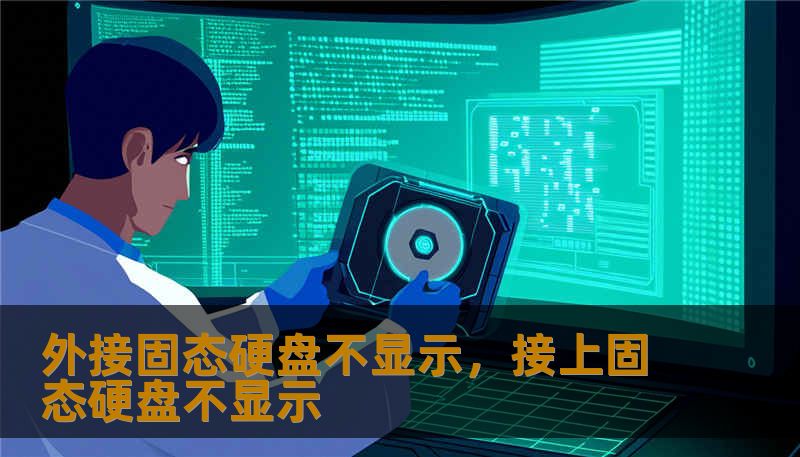 外接固态硬盘不显示，接上固态硬盘不显示