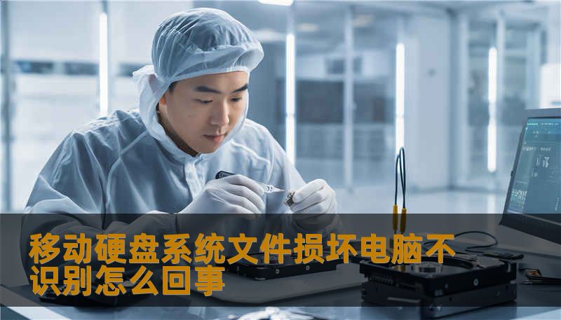 移动硬盘系统文件损坏电脑不识别怎么回事