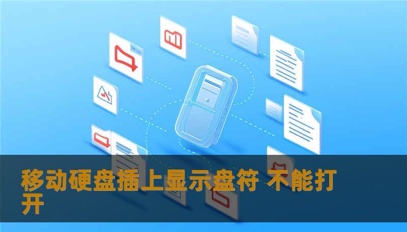 移动硬盘插上显示盘符 不能打开