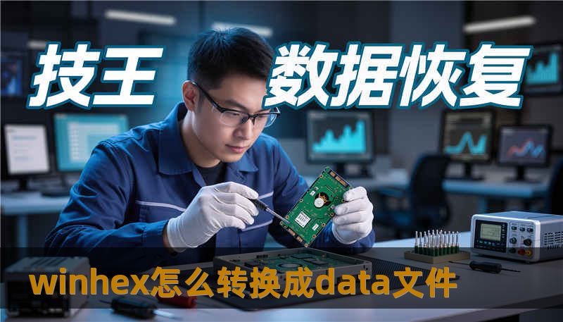 winhex怎么转换成data文件