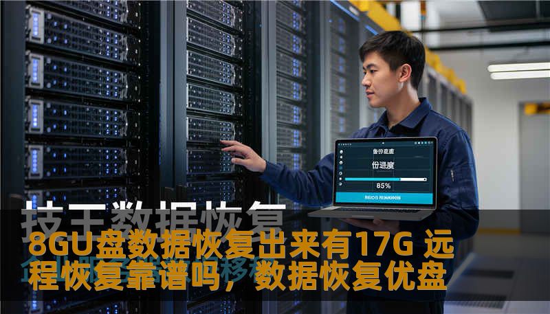 8GU盘数据恢复出来有17G 远程恢复靠谱吗，数据恢复优盘