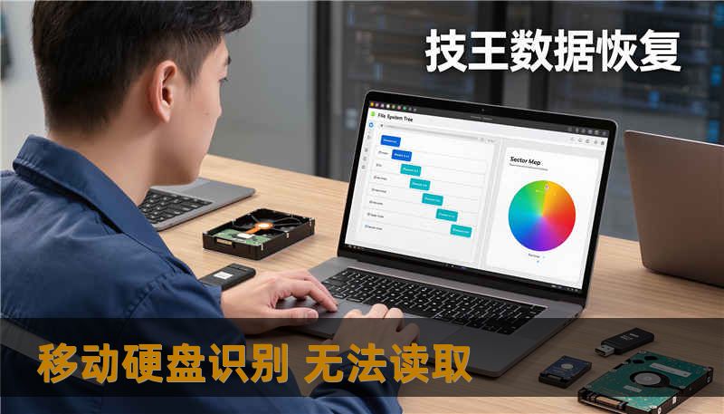 移动硬盘识别 无法读取