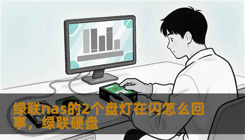 绿联nas的2个盘灯在闪怎么回事，绿联硬盘