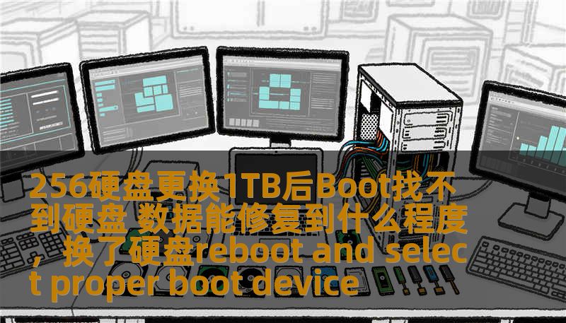 256硬盘更换1TB后Boot找不到硬盘 数据能修复到什么程度，换了硬盘reboot and select proper boot device