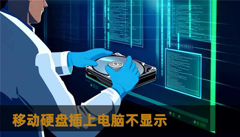 移动硬盘插上电脑不显示