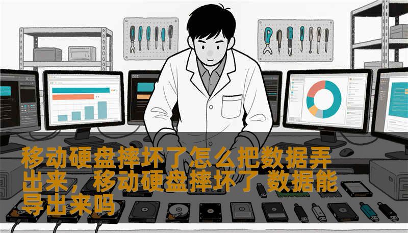 移动硬盘摔坏了怎么把数据弄出来，移动硬盘摔坏了 数据能导出来吗