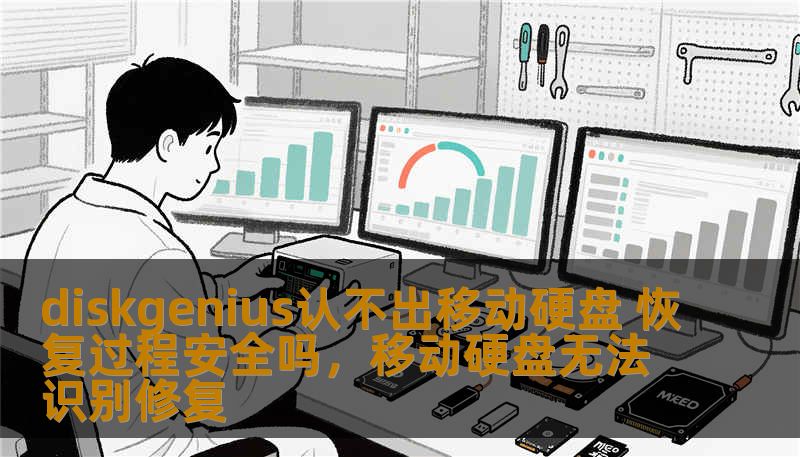 diskgenius认不出移动硬盘 恢复过程安全吗，移动硬盘无法识别修复