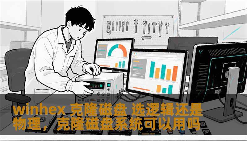 winhex 克隆磁盘 选逻辑还是物理，克隆磁盘系统可以用吗