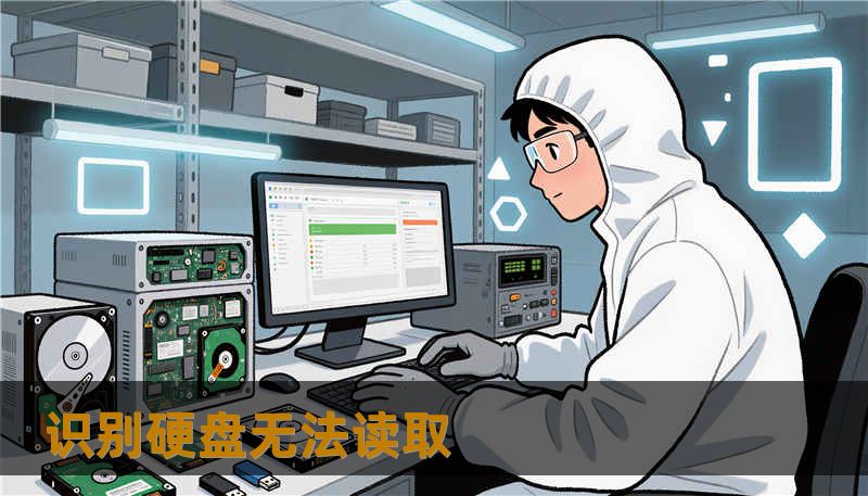 识别硬盘无法读取