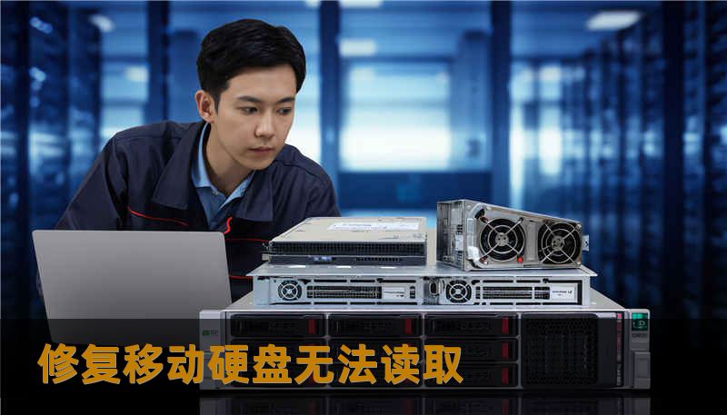 修复移动硬盘无法读取