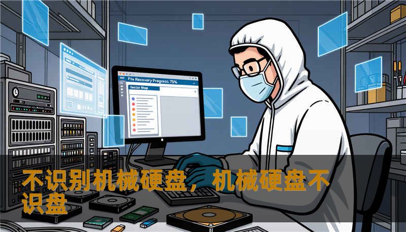 不识别机械硬盘，机械硬盘不识盘