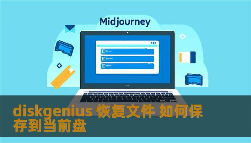 diskgenius 恢复文件 如何保存到当前盘