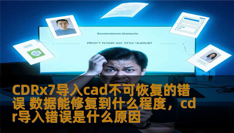 CDRx7导入cad不可恢复的错误 数据能修复到什么程度,cdr导入错误是什么原因 CDRx7导入cad不可恢复的错误 数据能修复到什么程度,cdr导入错误是什么原因