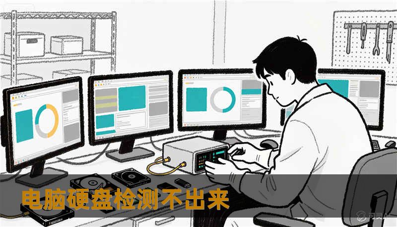 电脑硬盘检测不出来