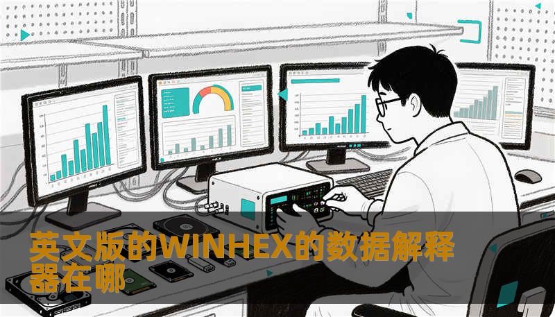 英文版的WINHEX的数据解释器在哪