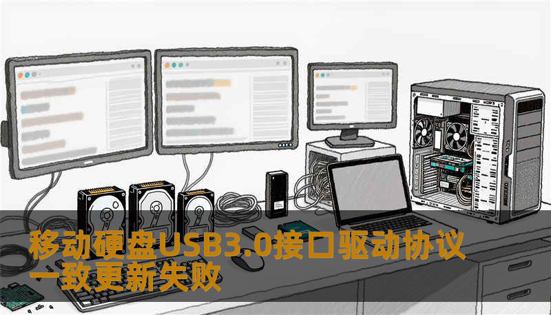 移动硬盘USB3.0接口驱动协议一致更新失败