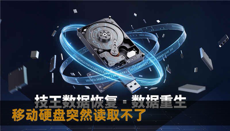 移动硬盘突然读取不了
