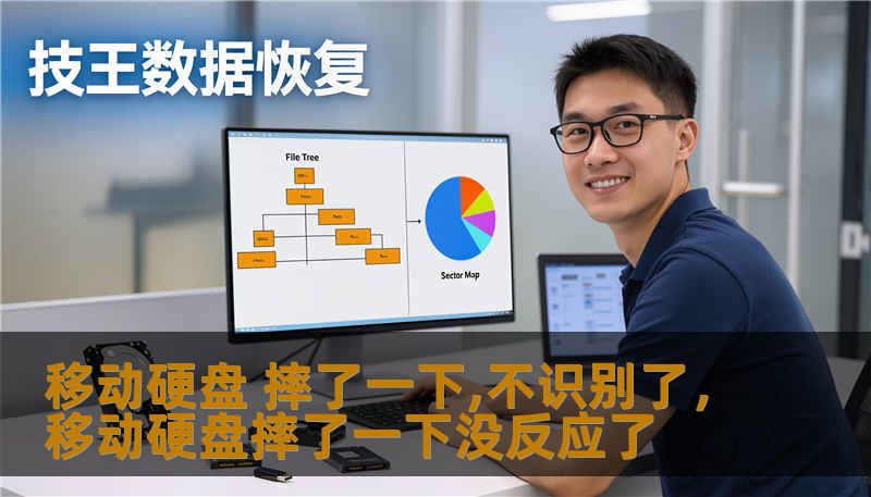 移动硬盘摔了不识别怎么办？本文深度解析移动硬盘跌落后的物理损伤原理、数据挽救的黄金法则以及专业数据恢复的幕后真相，带你从绝望中寻找那一线生机。
