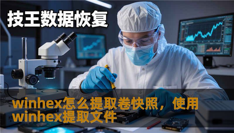 winhex怎么提取卷快照，使用winhex提取文件