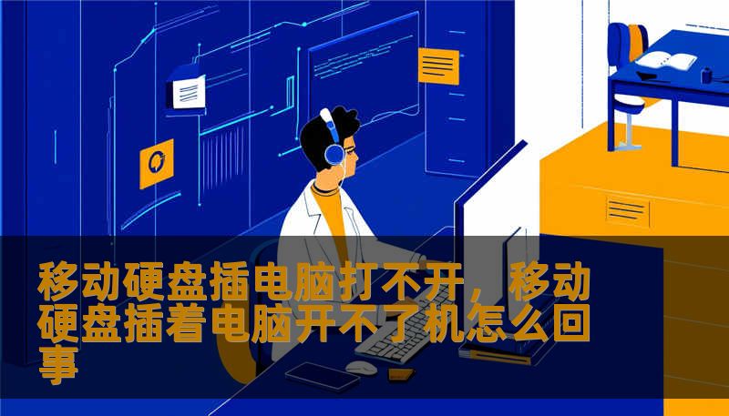 移动硬盘插电脑没反应？别急着绝望。本文深度剖析移动硬盘打不开的种种原因，从硬件检测到逻辑修复，手把手教你找回消失的数据，让你在数据危机面前从容不迫。