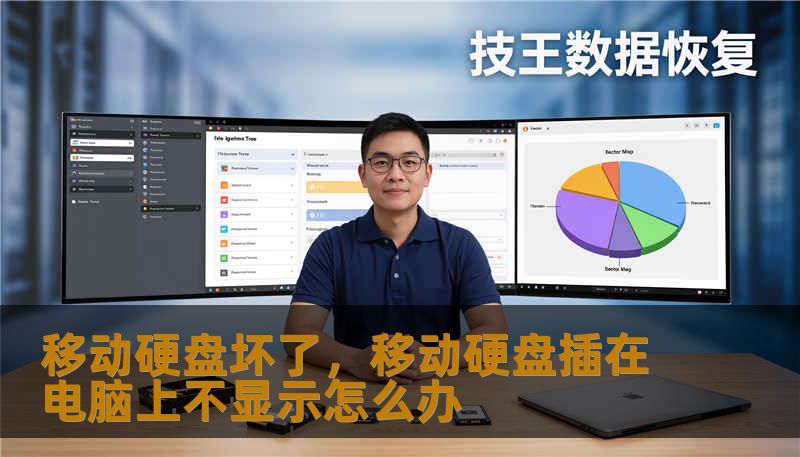 移动硬盘坏了，移动硬盘插在电脑上不显示怎么办