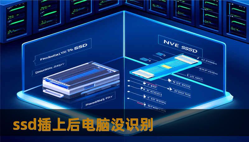 ssd插上后电脑没识别