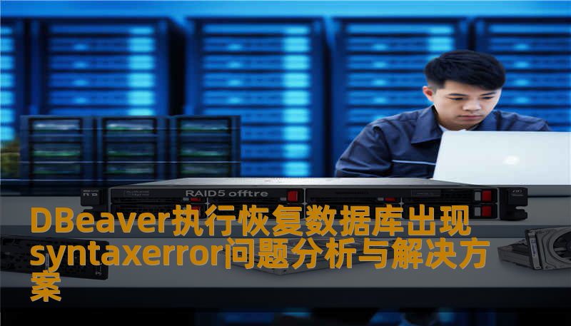 DBeaver执行恢复数据库出现syntaxerror问题分析与解决方案