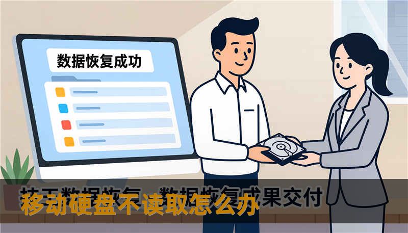 移动硬盘不读取怎么办