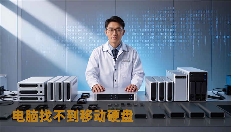 电脑找不到移动硬盘