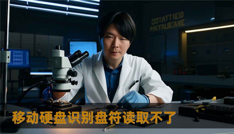 移动硬盘识别盘符读取不了