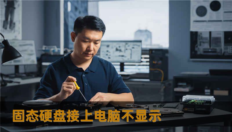 固态硬盘接上电脑不显示