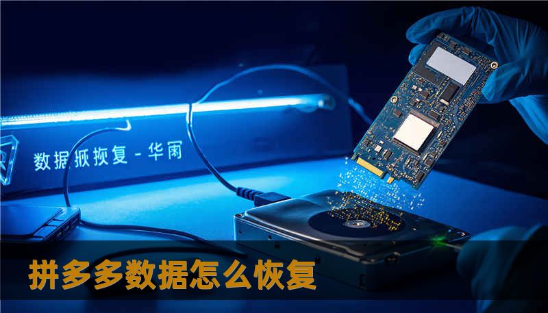 拼多多数据怎么恢复