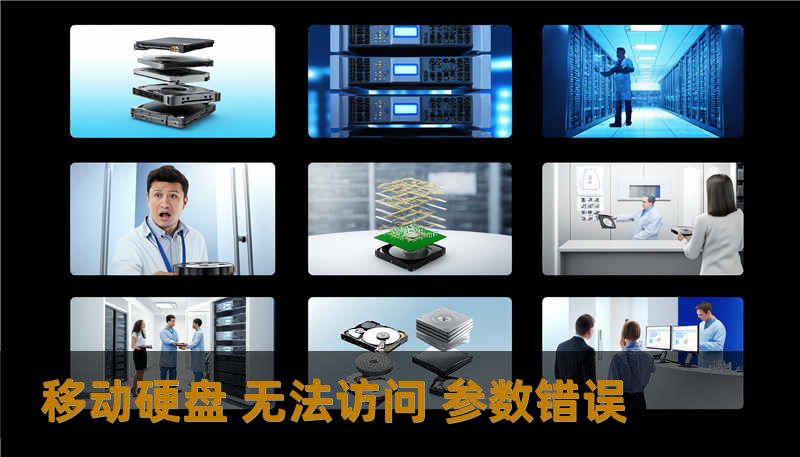 移动硬盘 无法访问 参数错误