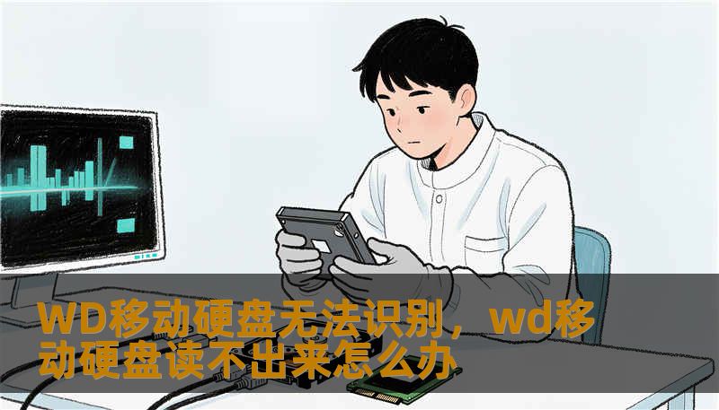 WD移动硬盘无法识别，wd移动硬盘读不出来怎么办