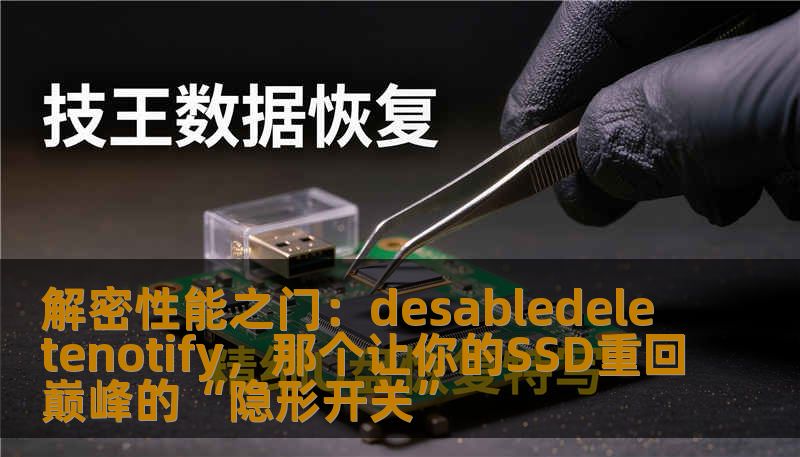 解密性能之门：desabledeletenotify，那个让你的SSD重回巅峰的“隐形开关”