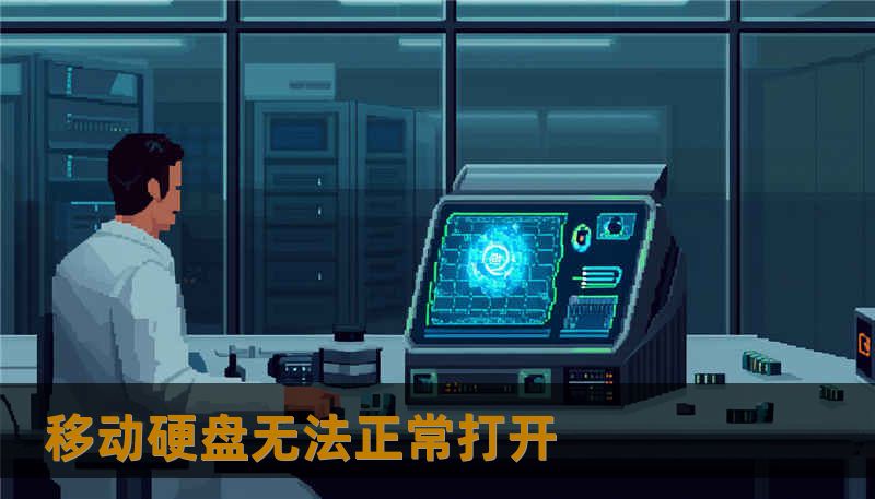 移动硬盘无法正常打开