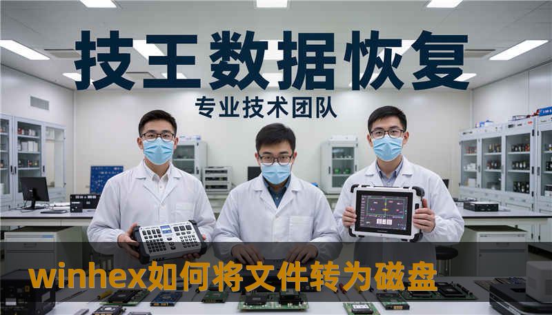 winhex如何将文件转为磁盘