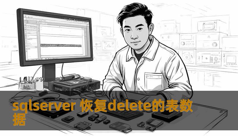 sqlserver 恢复delete的表数据