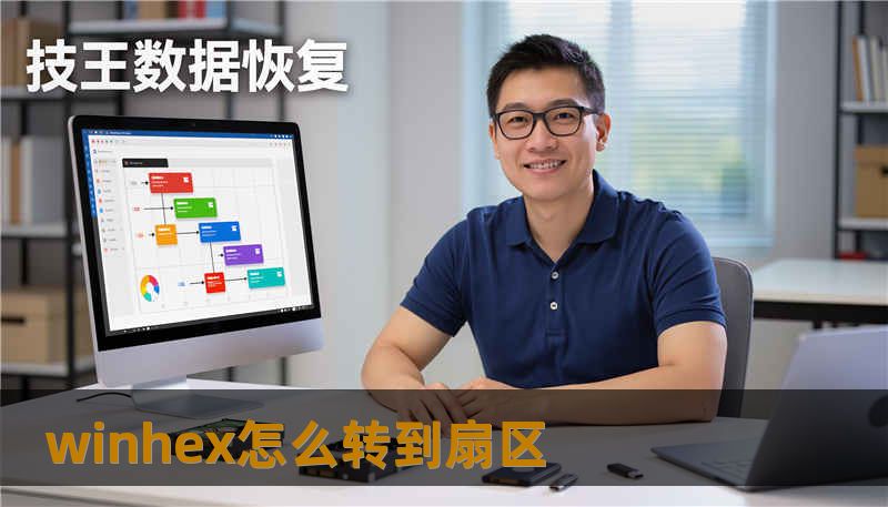 winhex怎么转到扇区