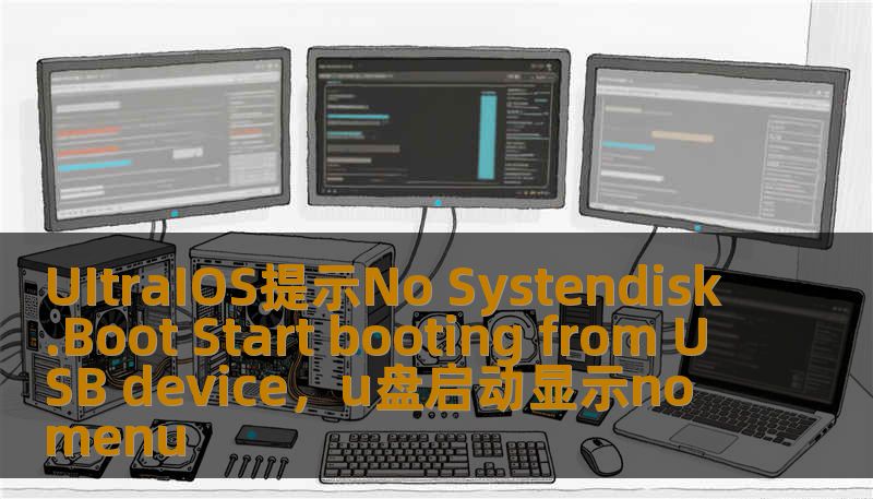 UItraIOS提示No Systendisk.Boot Start booting from USB device,u盘启动显示no menu UItraIOS提示No Systendisk.Boot Start booting from USB device,u盘启动显示no menu