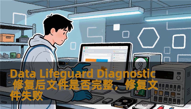 Data Lifeguard Diagnostic 修复后文件是否完整,修复文件失败 Data Lifeguard Diagnostic 修复后文件是否完整,修复文件失败