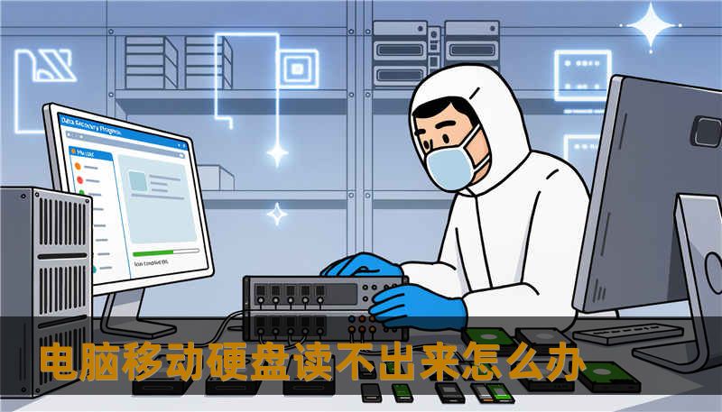 电脑移动硬盘读不出来怎么办 电脑移动硬盘读不出来怎么办