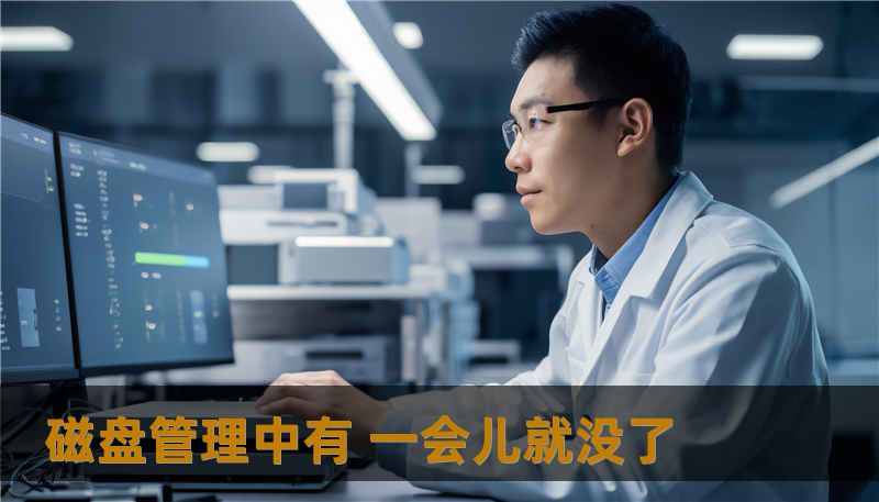 磁盘管理中有 一会儿就没了