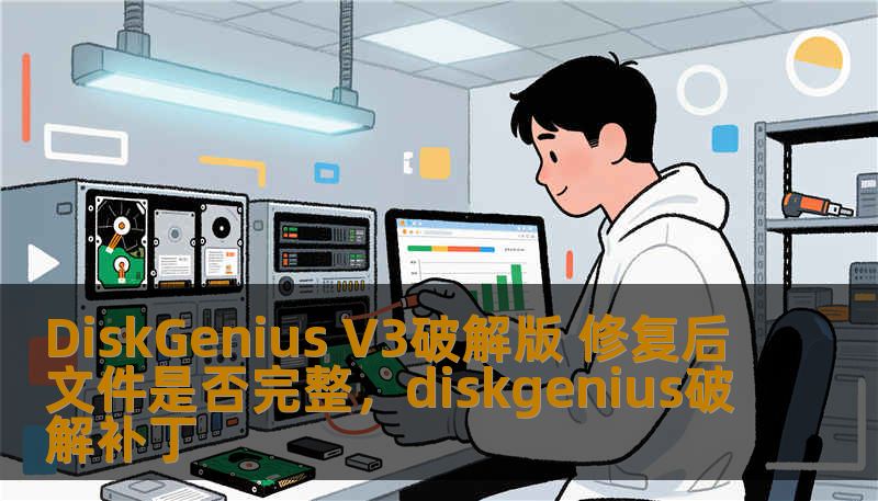 DiskGenius V3破解版 修复后文件是否完整，diskgenius破解补丁