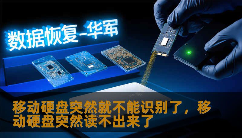 移动硬盘突然就不能识别了，移动硬盘突然读不出来了